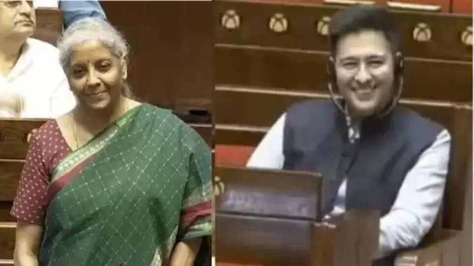 Nirmala Sitharaman Praise Raghav Chadha