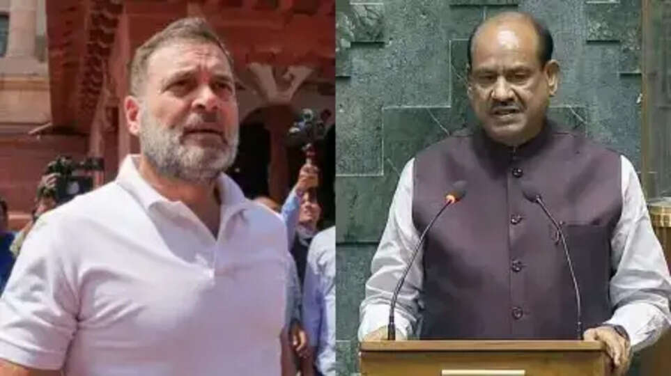 Rahul Gandhi in Loksabha